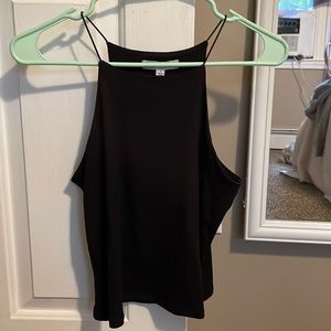 NWT Gaze tank size small black